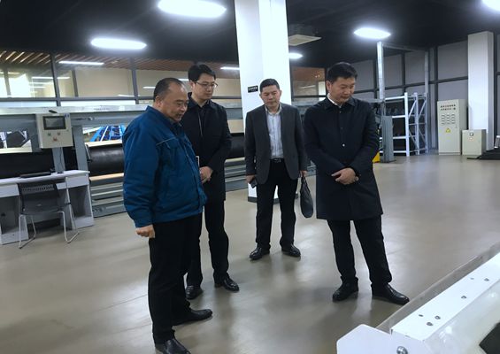 江苏省阜宁县领导一行莅临公司考察调研